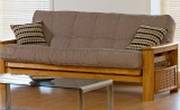 3 seater hardwood futon